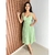 Vestido Midi Com Bojo Latex Nas Costa Donna Elegante - loja online