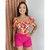 Short Feminino Linho Elastico No Coz