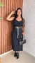 Imagem do Vestido Longo De Alça Regulavel Com Babado Crisconf
