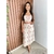 Conjunto Viscoline Estampado Saia Evasê Midi Cropped Com Bojo