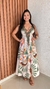 Vestido Indiano Frente Unica Estampado Crisconf - comprar online