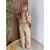 Calça Feminina Alfaiataria Pantalona Com Cinto Encapado - comprar online