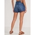 Short Jeans Curto Barra Feita Jade Feminino Colcci - comprar online