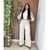 Camisa Feminino Viscoline Detalhes Em Grippe Manga Longa Fechamento Botoes - loja online