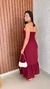 Vestido Midi Frente Unica Com Bojo Crisconf na internet