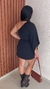Vestido Macaquinho Alça Unica Tecido Duna Com Cinto - loja online