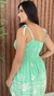Vestido Curto Com Lastex Busto Estampado Alça Amarração Crisconf - comprar online