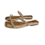 Sandália Rasteira Feminina Moleca Strass Brilho Tamanco - comprar online