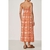 Vestido Midi Estampado Colcci Alça Regulavel Amarração Frontal - comprar online