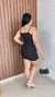 Vestido Curto Canelado Alça Com Bojo Crisconf na internet