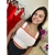 Top Cropped Feminino De Tricot Alça Larga Sem Bojo Dress To - comprar online