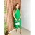 Imagem do Conjunto Alfaiataria Cropped Cavado Saia Midi Fend Frontal
