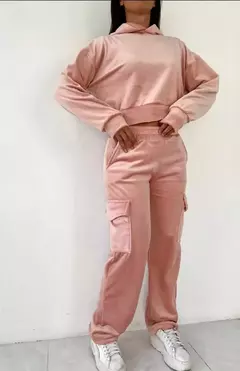 Conjunto Mica Buzo y Pantalon Plush (Varios Colores) - comprar online