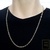 Corrente Cadeado 70cm 5mm Fecho Gaveta Banha a Ouro 18K