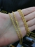 Corrente Cadeado 5mm Fecho Canhão Banhada a Ouro 18K - SYNC MORE JOIAS