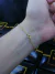 Pulseira Cadeado 1,5mm Fecho Tradicional Banhada a Ouro 18K na internet