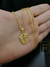 Corrente Cadeado 1,5mm Fecho Tradicional + Pingente Escudo da Fé Banhado a Ouro 18K - SYNC MORE JOIAS