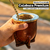 Mate Camionero (Calabaza) - Virola Alpaca Cincelada - Cushé - Mates Premium
