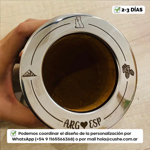 Grabado Personalizado para Virola Lisa - comprar online