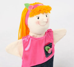 Títere de Guante - Nena - Ainé Juguetes