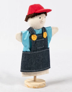 Títere de Guante - Nene en internet