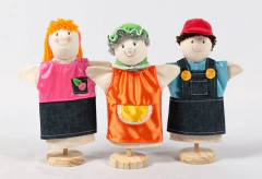 Combo x 3 Títeres de Guante Personajes - a elección en internet