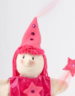 Títere de Guante - Hada Rosa - tienda online