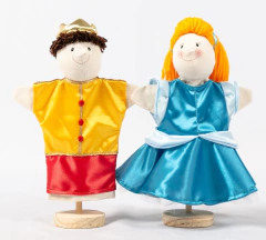 Combo x 2 Títeres de Guante Personaje - a elección - Ainé Juguetes