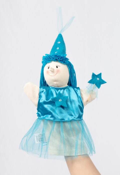 Títere de Guante - Hada Turquesa