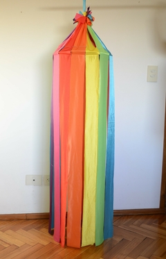 Lluvia de Colores de tela -tiras de 9cm de ancho