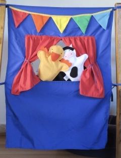 Telón Azul! - Pato y Vaca