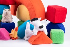 Bloques - Set X 15 Unidades + 5 Set Animales De Granja! - comprar online