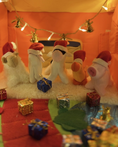 ¡Set Animales de Granja Especial NAVIDAD!