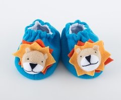 Pantuflas con Sonajero - León - Ainé Juguetes