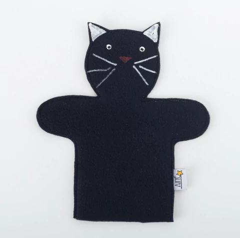 Títere de Guante Plano - Gato