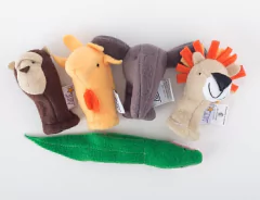 Pack Títeres de Dedo - Animales de la sabana