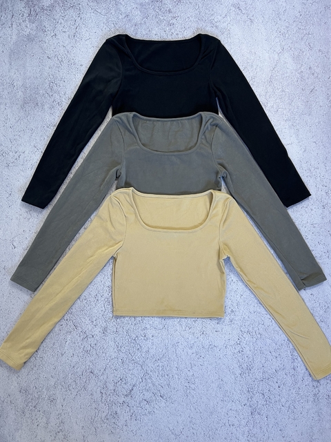 PACK X3 camisetas básicas aterciopeladas - comprar online