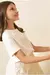 T-SHIRT CLARA INFANTIL OFF WHITE - KOE