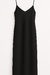 VESTIDO LINHO ALINE PRETO