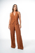WIDE LEG ALFAIATARIA NATÁLIA MARROM - comprar online