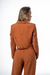 BLAZER CROPPED MARIANA MARROM - KOE