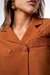 BLAZER CROPPED MARIANA MARROM na internet
