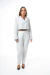 CALCA ALFAIATARIA ALICE OFF WHITE - KOE