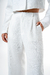 WIDE LEG ALFAIATARIA NATÁLIA OFF WHITE - KOE