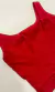BLUSA TRICOLINE CORSET BABADINHOS CEREJA