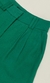 CALÇA DETALHE PREGA VERDE ESMERALDA