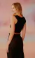 BLUSA TRICOT DECOTE DIAMANTE PRETO - KOE