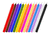 VELAS LARGAS LISAS VARIOS COLORES x 5 UNIDADES