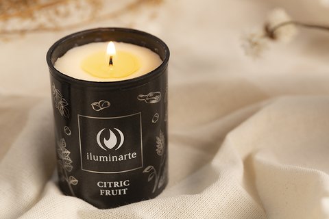 VELAS DE SOJA AROMATICAS - ILUMINARTE -
