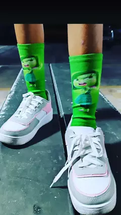 Meias Divertidas Divertida Mente Nojinho